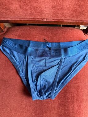 TEAMM8 Men's Reign Sport Brief in Blue